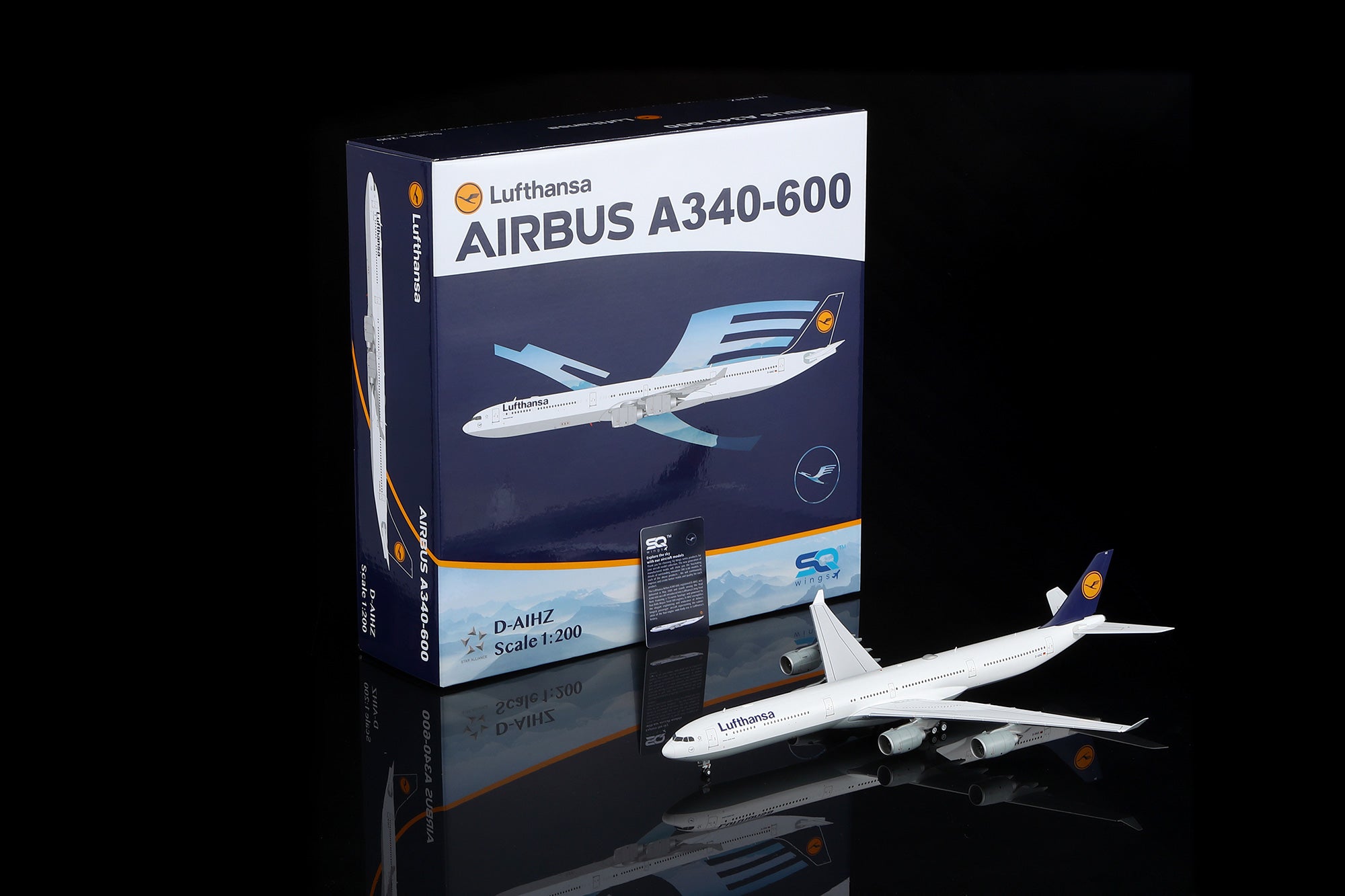 Lufthansa A340-600 D-AIHZ – image 1 cover